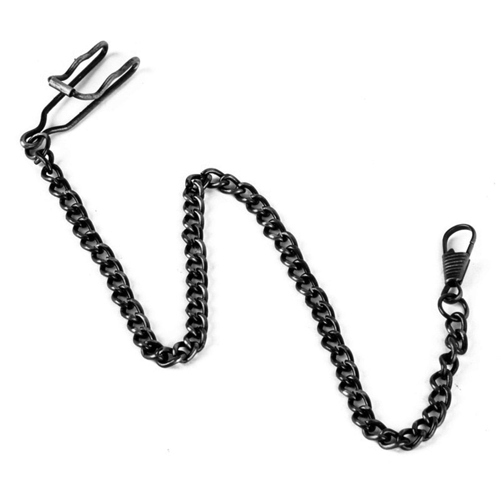 Black Antique Pocket Watch Chain