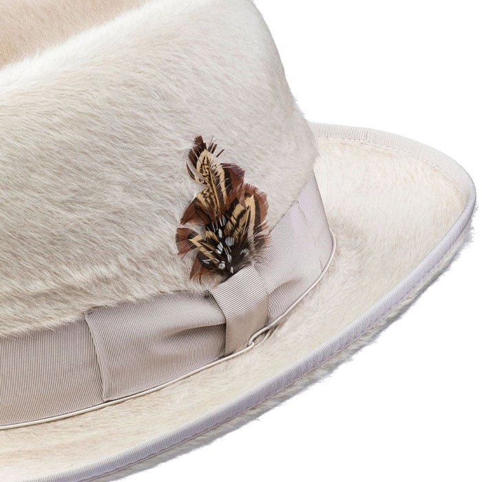 Alpha Godfather Homburg Hat-Bone