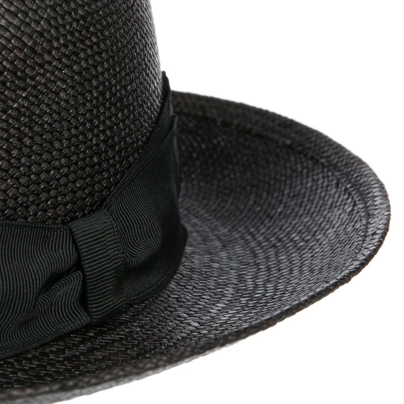 CHAPEAU DE PAILLE DAROLAN PANAMA - NOIR