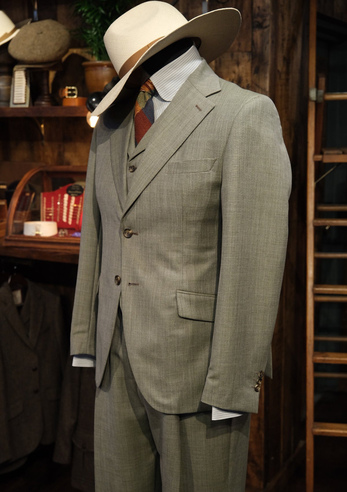 Capri Classic Style Waistcoat - Pistachio