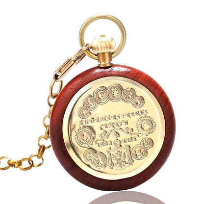 Wooden Pocket Watch