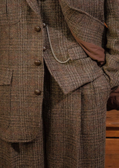 Woodrow Tweed Waistcoat - Dark Prince Of Wales