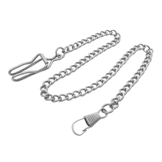 Vintage Silver Pocket Watch Chain