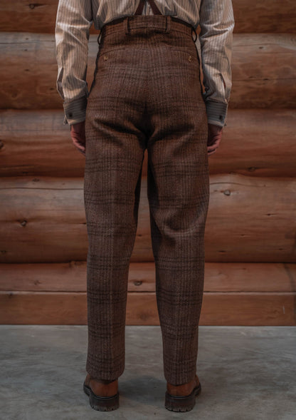 Authentic Scottish tweed - Autumn Leaf Check