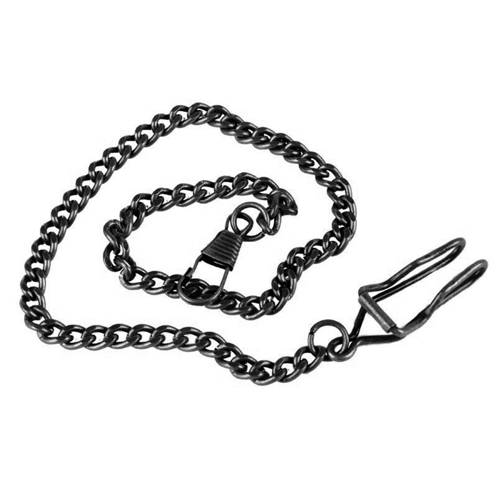 Black Antique Pocket Watch Chain