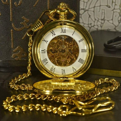 Steampunk Double Face Gusset Watch
