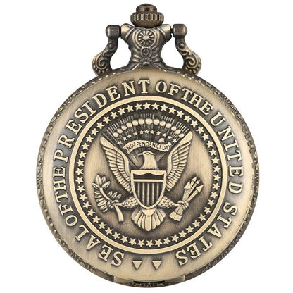 President of U.S of America Pocket Watch