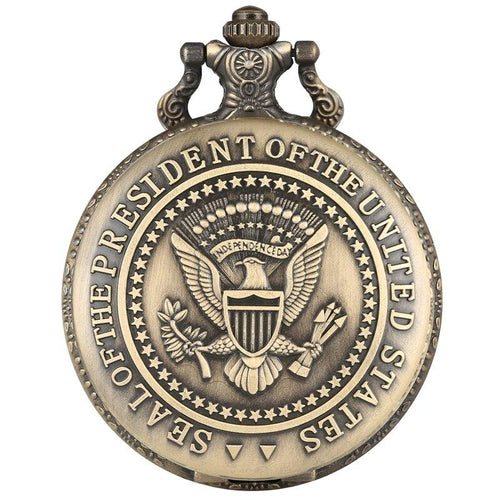 President of U.S of America Pocket Watch