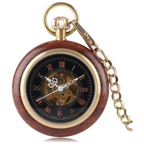 Wooden Pocket Watch