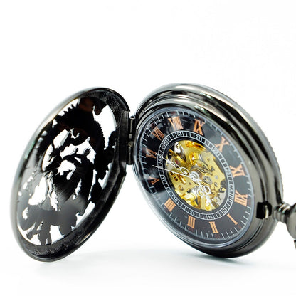 Steampunk Dragon Gusset Watch