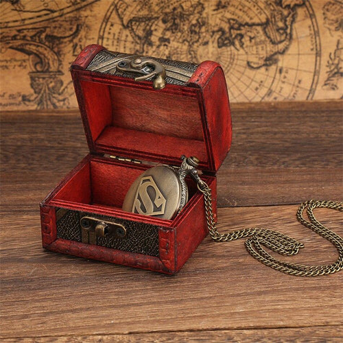 Vintage Pocket Watch Box