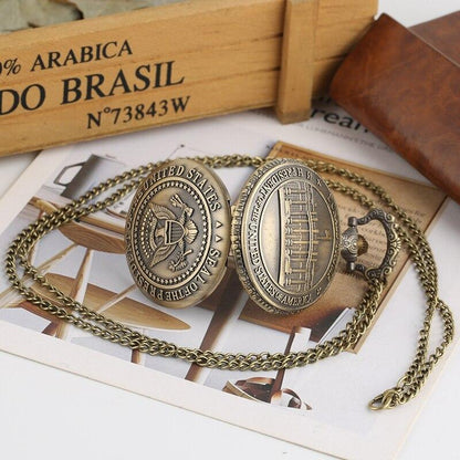 President of U.S of America Pocket Watch