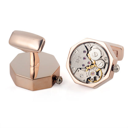 Mechanical movement cufflinks