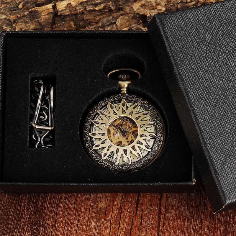 Soleil Steampunk Gusset Watch