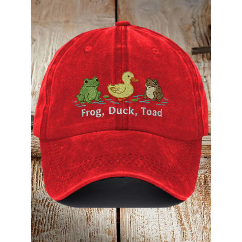 🗽Clumsy Frog Hat✨ (Breathable, Lightweight, Comfortable, Unisex)