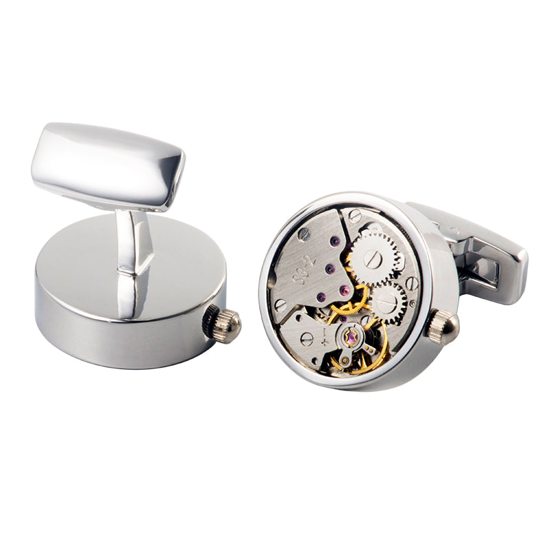 Mechanical movement cufflinks