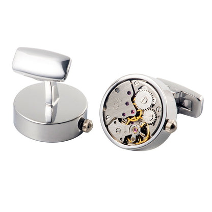 Mechanical movement cufflinks