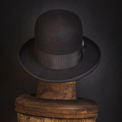 Serenade Felt Bowler Fedora In Black