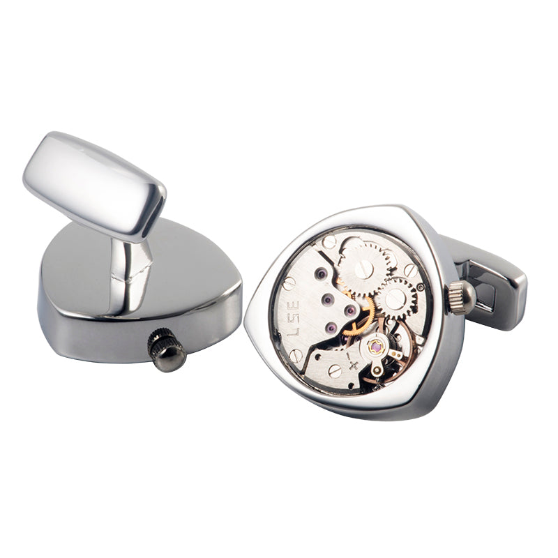 Mechanical movement cufflinks