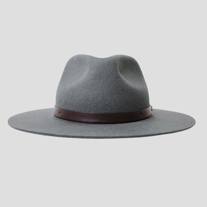 Élégant chapeau fedora en feutre pour homme – Olive foncée