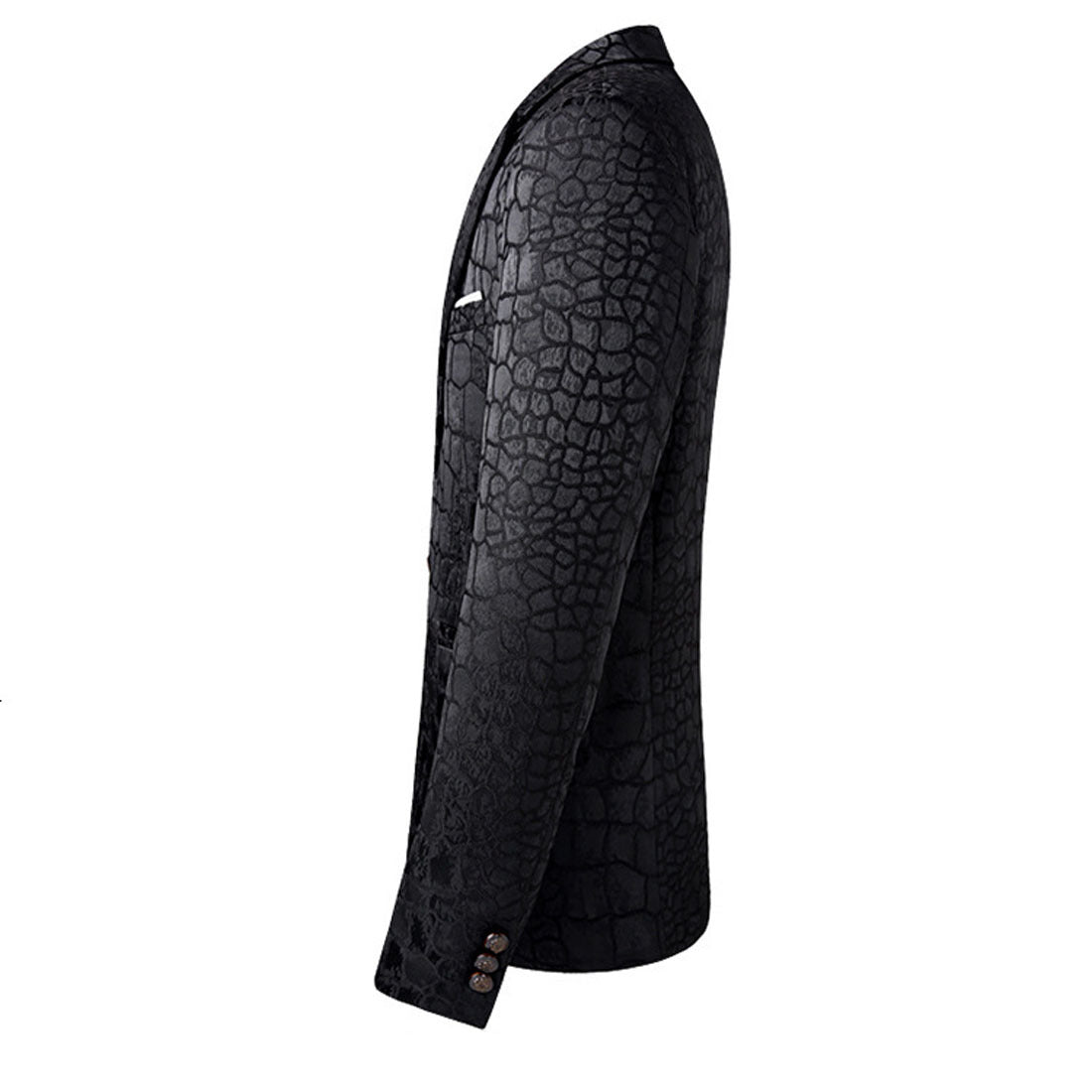 Black Punk Blazer Black