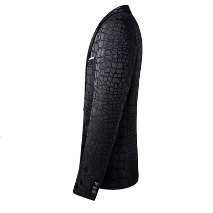 Black Punk Blazer Black