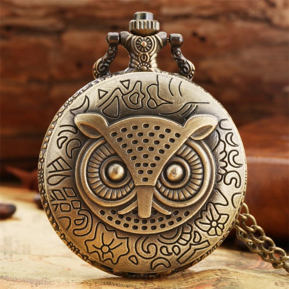 Steampunk Owl Gusset Watch