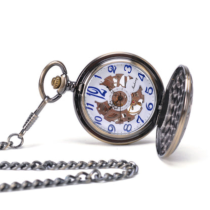 Vintage Shield Mechanical Pocket Watch