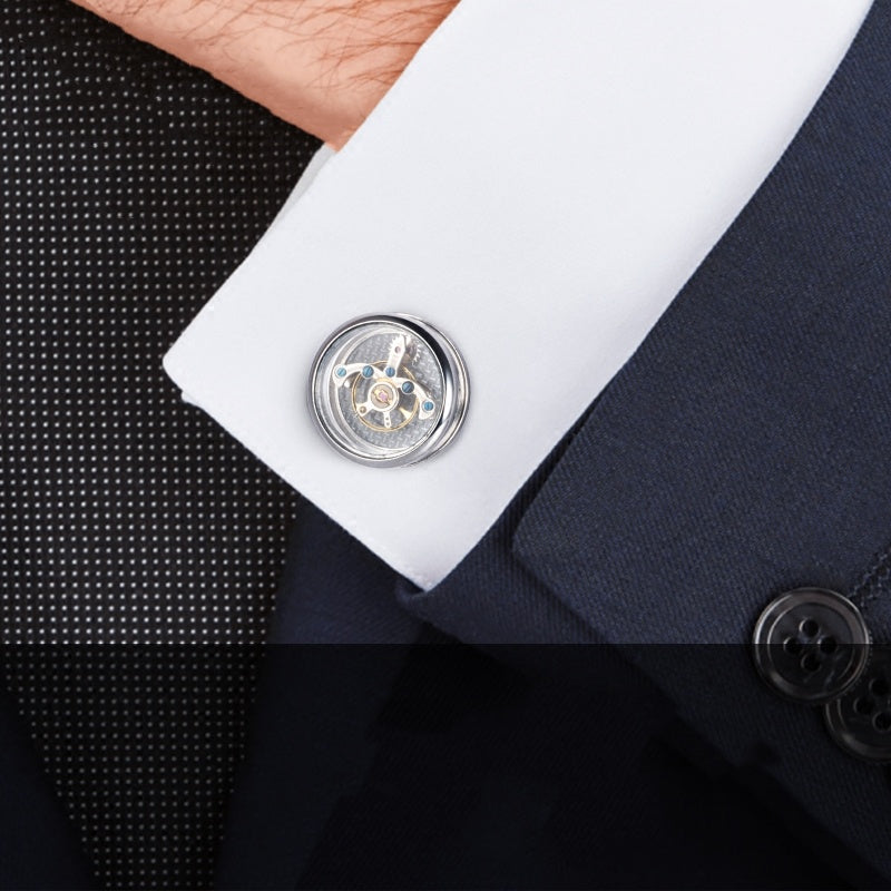 Tourbillon Mechanism Cufflinks