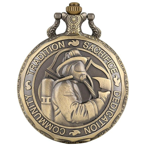 Firefighter Pocket Watch
