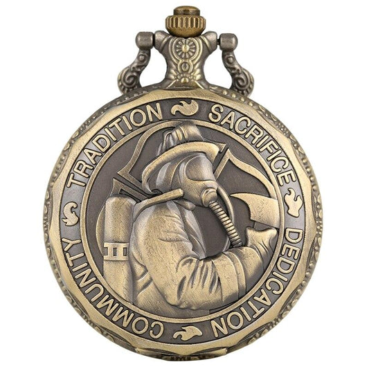 Firefighter Pocket Watch