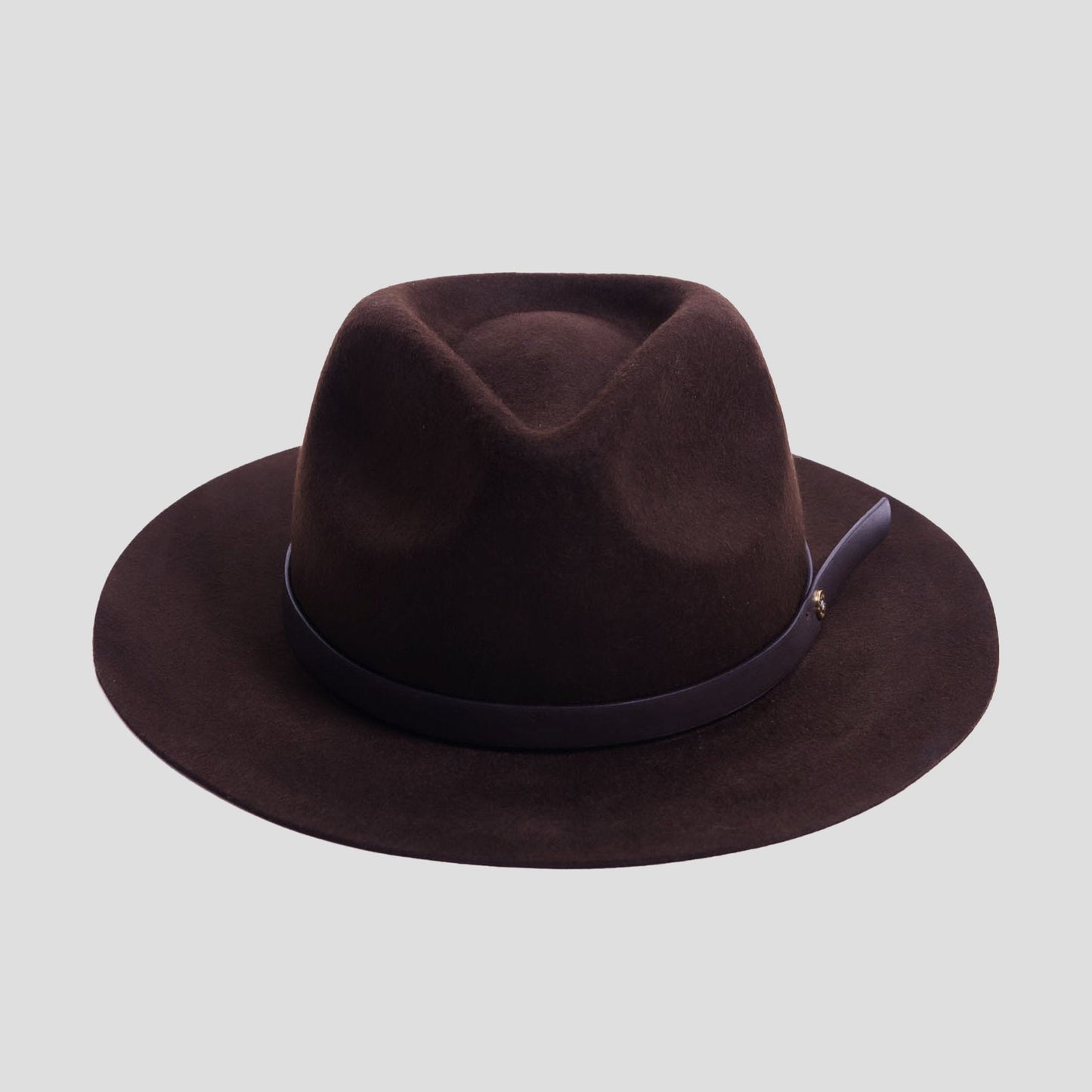 Dapper Men's Felt Fedora Hat – Black