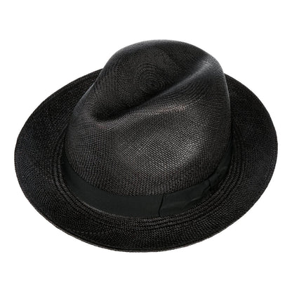 CHAPEAU DE PAILLE DAROLAN PANAMA - NOIR