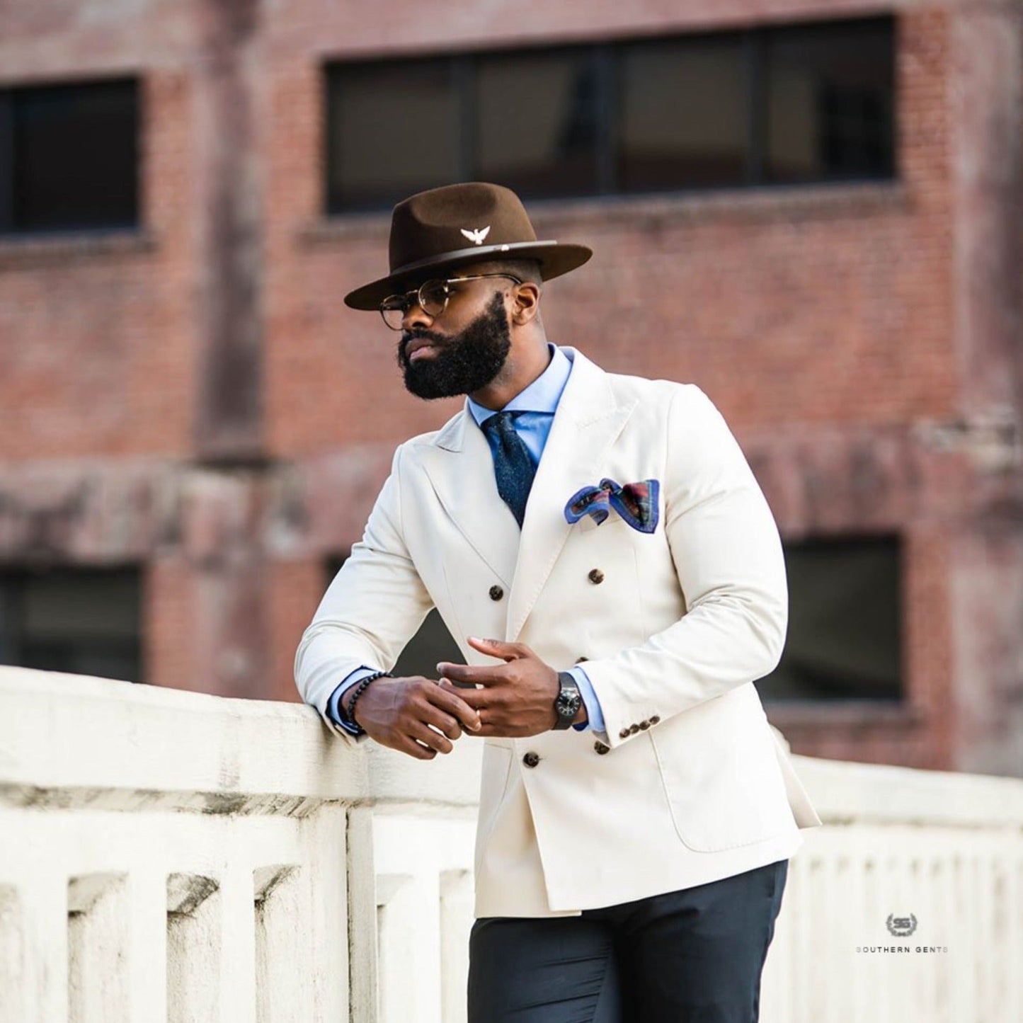 Dapper Men's Felt Fedora Hat – Brown