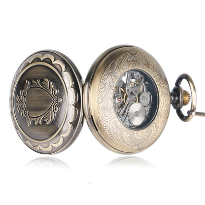 Vintage Shield Mechanical Pocket Watch