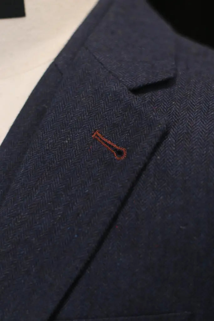 Navy Gentleman’s Three-Piece Suit – Tailored Classic Wedding Collection