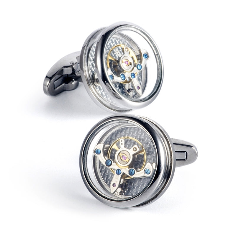 Tourbillon Mechanism Cufflinks