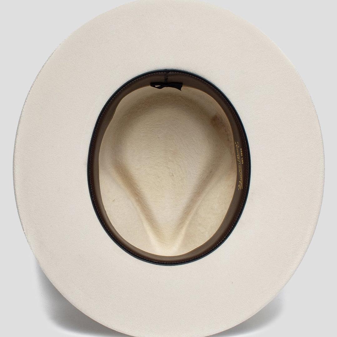 Polished Wide Brim Felt Fedora
