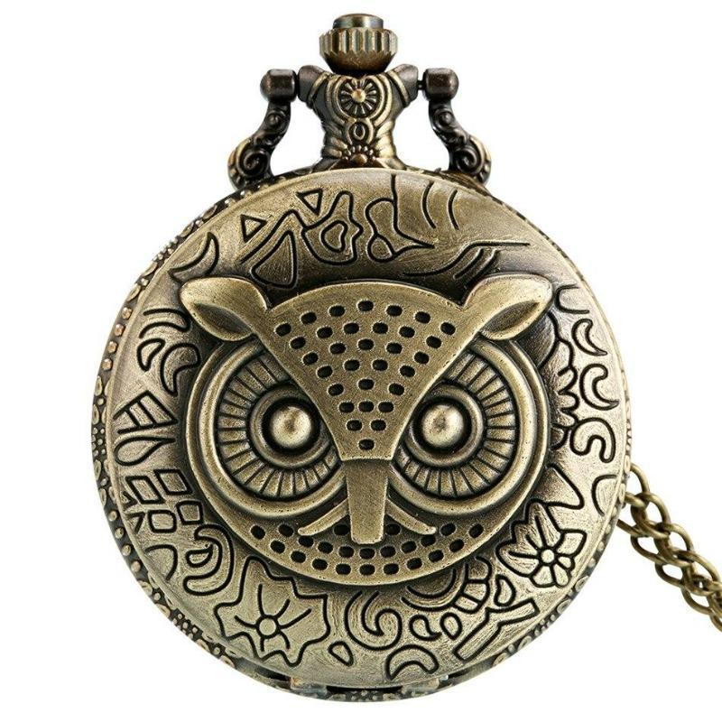 Steampunk Owl Gusset Watch