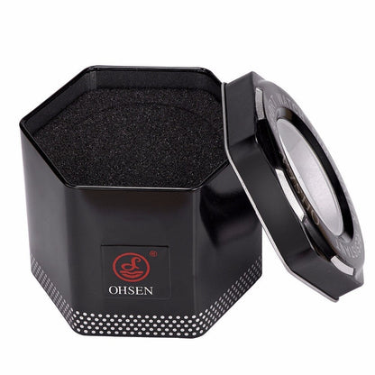 Aluminium Black Pocket Watch Box