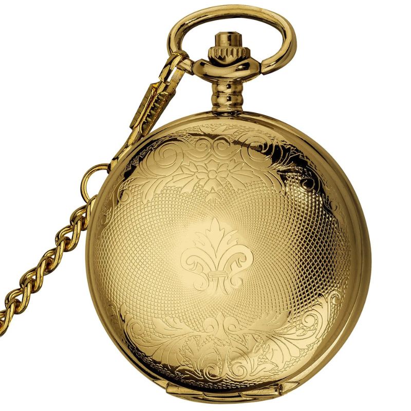 Steampunk Gold Gusset Watch