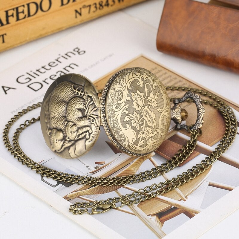 Bear Pocket Watch