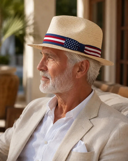 The Stars & Stripes Panama Hat