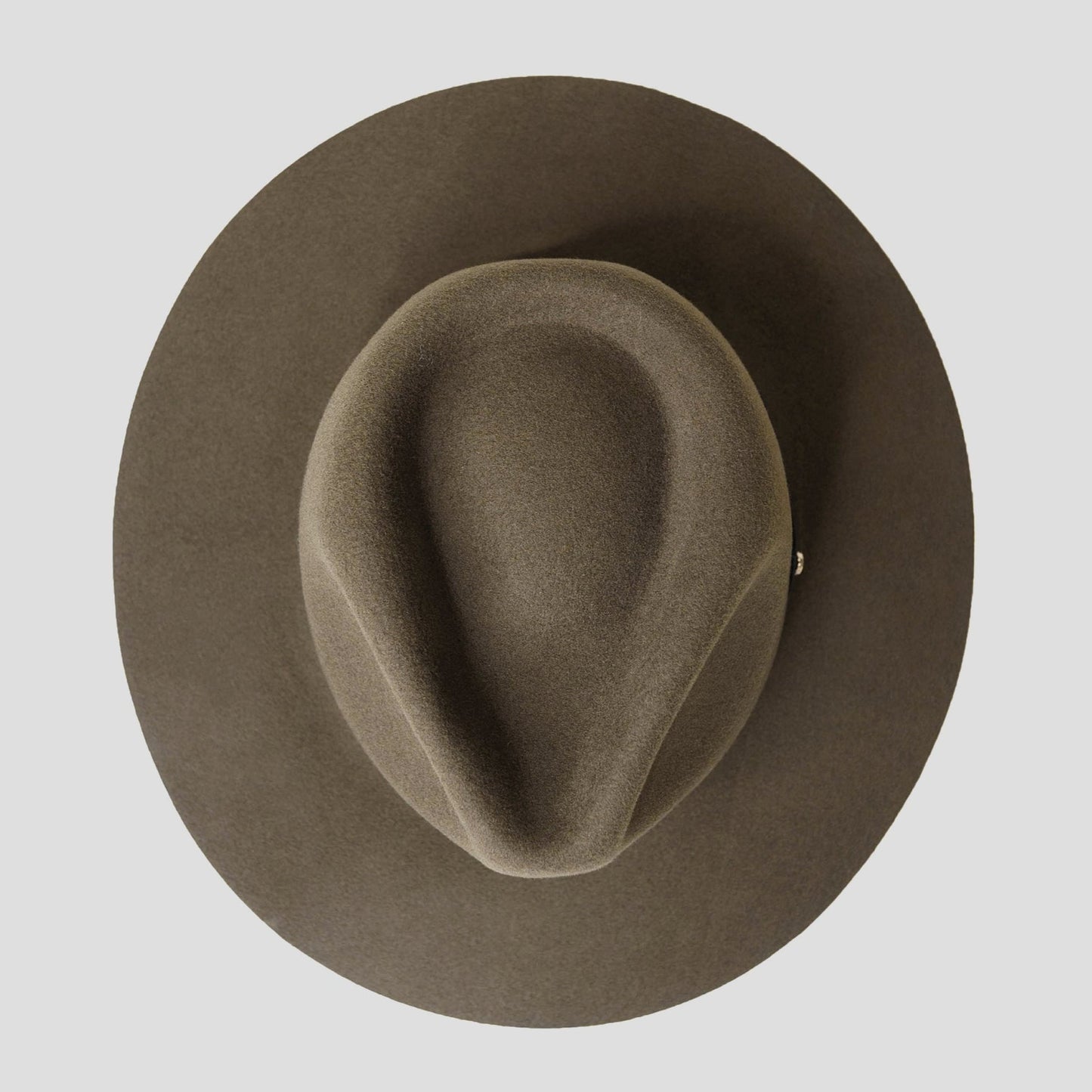 Dapper Men's Felt Fedora Hat – Brown
