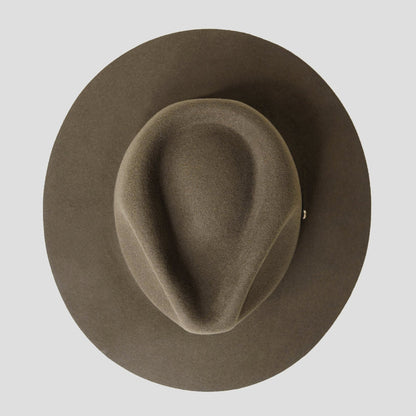 Dapper Men's Felt Fedora Hat – Black