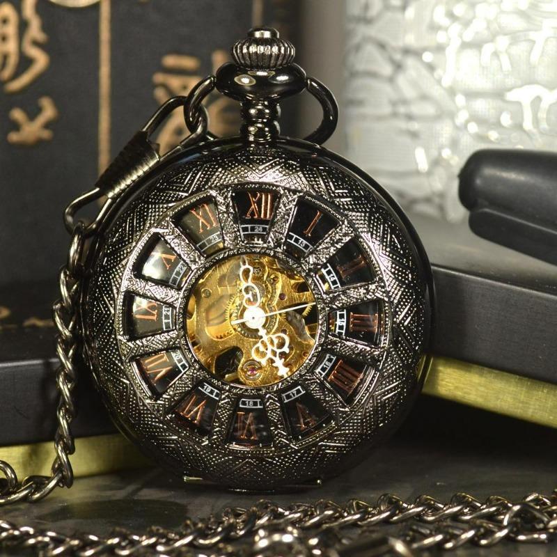 Persona Black Steampunk Gusset Watch