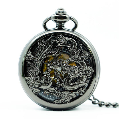 Steampunk Dragon Gusset Watch