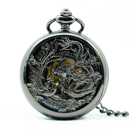 Steampunk Dragon Gusset Watch