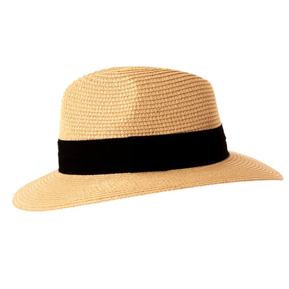 AFTERNOON - MENS FEDORA STRAW HAT