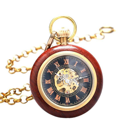 Wooden Pocket Watch